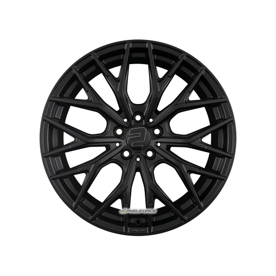 2DRV BY WHEELWORLD - WH37 SCHWARZ MATT LACKIERT 8X18 LK:5/120 ET:35 ML:72,6